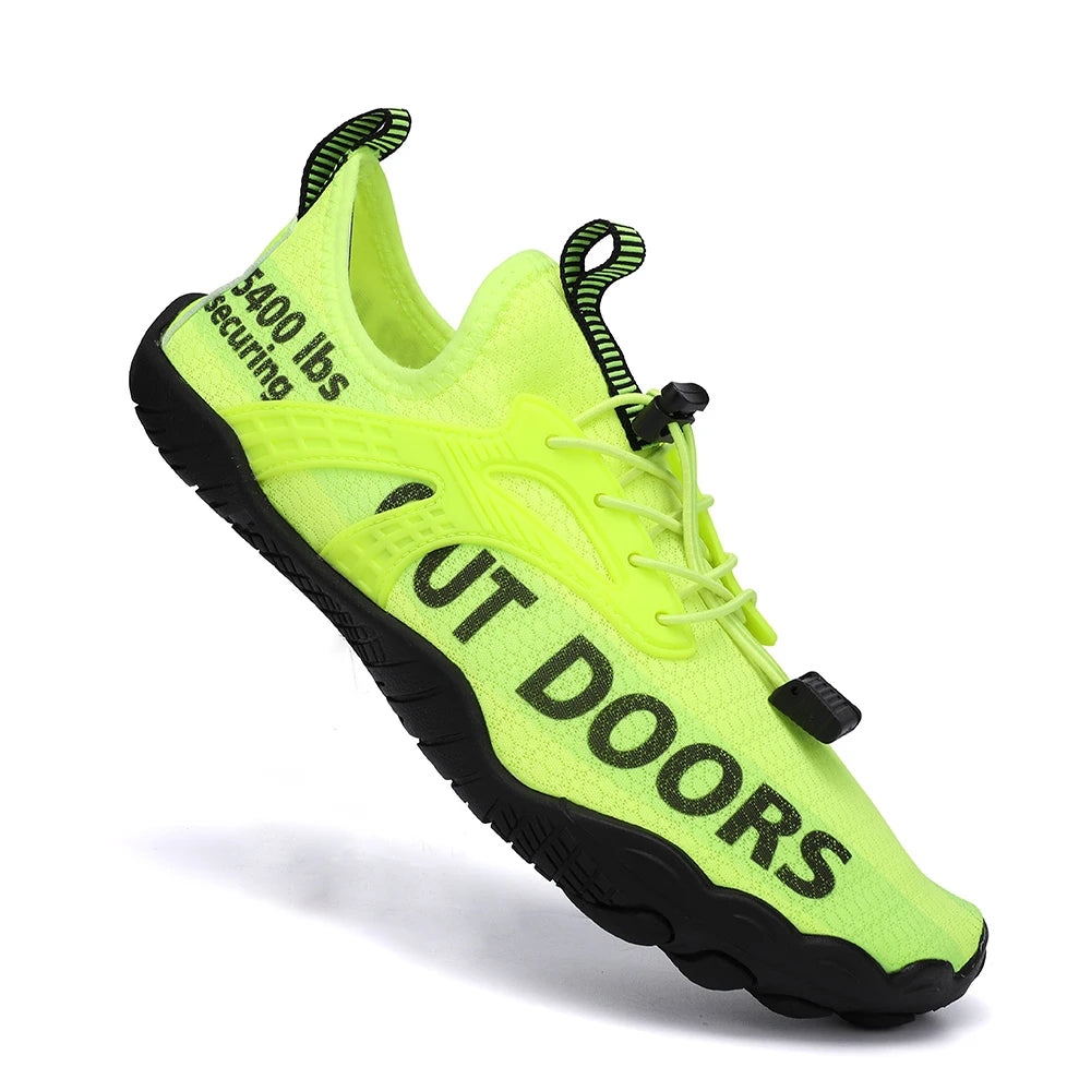 Unisex Quick Dry Water Shoes Men Women Colorful Beach Swimming Surfing Seaside Aqua Shoes Couple Barefoot Upstream Sneakers